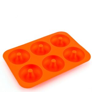 Silicone Donut Mould Orange