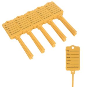 Key Tags Yellow