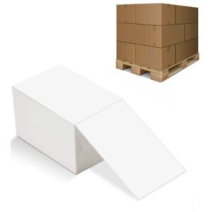 4x6" Fanfold Thermal Shipping Labels (500 Labels) - 480 Stacks