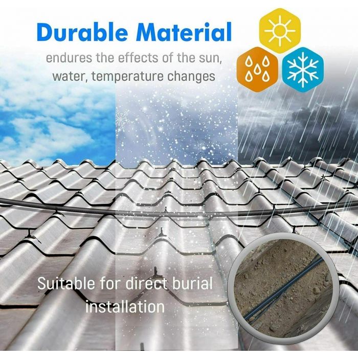 Black 2-meter CAT6 High-Speed Ethernet Cable - Image 5