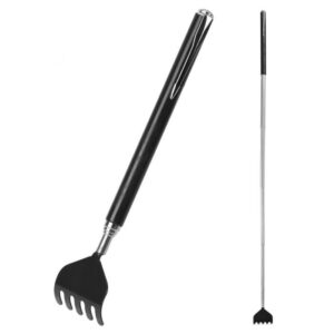 Telescopic Back Scratcher Black