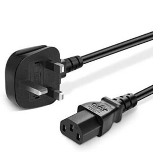 1.8m Long IEC Kettle Lead Power Cable PC MONITOR TV C13 Long Cord 3 PIN UK Plug