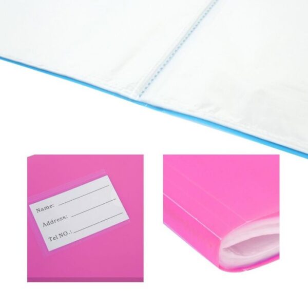 AVARTEK A4 Display Book, 30 Pockets, Blue - Image 2