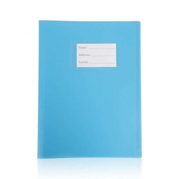 AVARTEK A4 Display Book, 30 Pockets, Blue