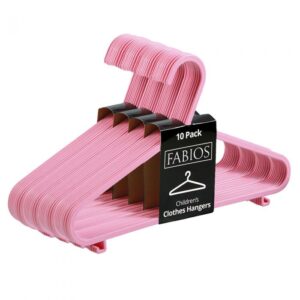 40x Pink Children's Clothes Hangers