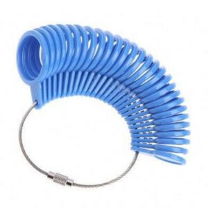 Blue UK Ring Sizer