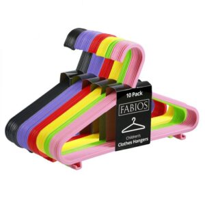 60x Multicolour Clothes Hangers