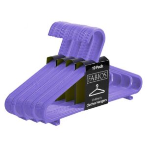 Purple Plastic Clothes Hangers