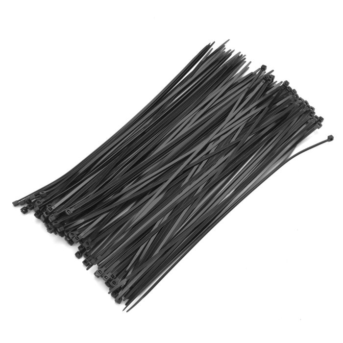 Strong Black Nylon Cable Tie Wraps, 430 x 9.0 mm, 100 pieces - Image 5