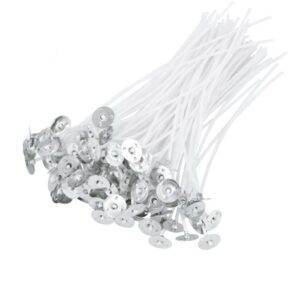 Pre Waxed 8cm Candle Wicks