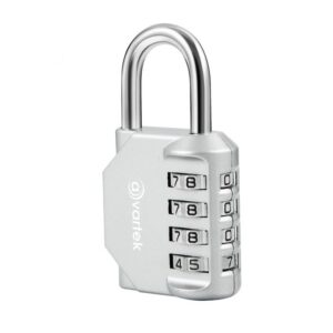 Aluminium Combination Silver Padlock