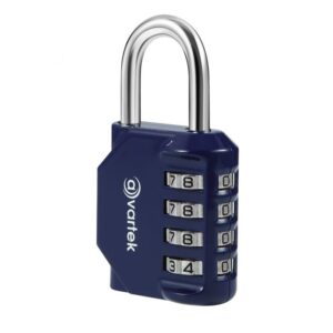 Aluminium Combination Blue Padlock