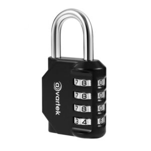 Aluminium Combination Black Padlock