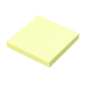 Yellow Removable Sticky Pad