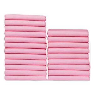 50 Pack of Pink 40x50cm Diposable Changing Pads, Underpads, and Incontinence Bed Mats/Pads