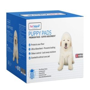Pet'Adore 50cm x 40cm Blue Puppy Training Pads - 100 Pack