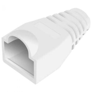 RJ45 Ethernet Cable Boot | White