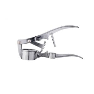 4 IN 1 Stainless Steel Heavy-Duty Garlic Press Crusher for Home Kitchens