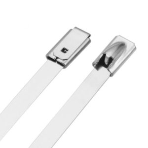 Stainless Steel Silver Cable Ties 4.6mm x 1200mm (100)