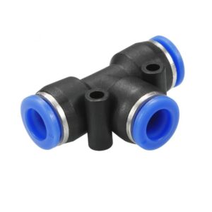 Pneumatic Connector with an 8mm T Piece Push in