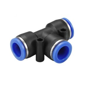 T-piece push-in pneumatic connector, 12 mm