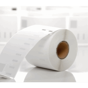 Dymo 14681 (S0719250) Compatible Circular Labels – 57mm Diameter, White, Permanent, 160 Labels